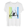 Retro Forever Damen Air Yoga Vintage Distressed Fan Loves T-Shirt