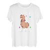 Damen Lustiges Lama Alpaka Kostüm - Just a girl who loves Alpacas T-Shirt