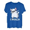 Dabbing Chinchillin T Shirt Wortspiel Chinchilla Haustier T-Shirt