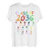 Funny Class Of 2036 Grow With Me Checkliste Future Graduate T-Shirt