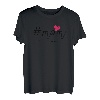 Damen Zur Geburt Mutter Zwillinge Jungs Mädchen #Mom 2 follower T-Shirt