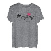 Damen Zur Geburt Mutter Zwillinge Jungs Mädchen #Mom 2 follower T-Shirt