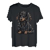 Niedlicher Dackel-Hund auf Dackel-Liebhaber T-Shirt