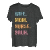 Frau Mama Krankenschwester Bruh Muttertag T-Shirt