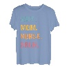 Frau Mama Krankenschwester Bruh Muttertag T-Shirt