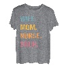 Frau Mama Krankenschwester Bruh Muttertag T-Shirt