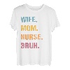 Frau Mama Krankenschwester Bruh Muttertag T-Shirt