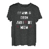 Oran Ich liebe meine Mutter Süßer persönlicher Muttertag T-Shirt