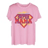 Super Mama Damen Superheldin Muttertag Mutter Super Mom T-Shirt