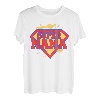 Super Mama Damen Superheldin Muttertag Mutter Super Mom T-Shirt