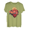 Unbeflecktes Herz von Mary Vintage Blessed Catholic Sorrows T-Shirt