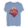 Unbeflecktes Herz von Mary Vintage Blessed Catholic Sorrows T-Shirt