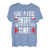 Altern wie ein guter Wein Ich werde mit der Zeit besser, wenn ich Wein trinke T-Shirt