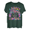 Groovy Mom 70er Jahre Ästhetische Nostalgie 1970er Jahre Retro Hippie Mom T-Shirt