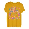 Groovy Mom 70er Jahre Ästhetische Nostalgie 1970er Jahre Retro Hippie Mom T-Shirt