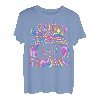 Groovy Mom 70er Jahre Ästhetische Nostalgie 1970er Jahre Retro Hippie Mom T-Shirt