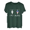 Damen It Was Never A Dress Superheldin Frauenpower Frau Feministin T-Shirt