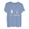 Damen It Was Never A Dress Superheldin Frauenpower Frau Feministin T-Shirt