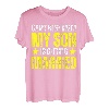 Ich kann nicht ruhig bleiben Mein Sohn heiratet T-Shirt