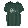 Dog Mom & Dad Silhouette - Vintage Weim Weimaraner T-Shirt