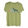Dog Mom & Dad Silhouette - Vintage Weim Weimaraner T-Shirt