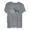 Dog Mom & Dad Silhouette - Vintage Weim Weimaraner T-Shirt