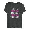 Damen I'm Laura Doing Laura Things Vornamen Spruch Geschenk T-Shirt