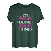 Damen I'm Laura Doing Laura Things Vornamen Spruch Geschenk T-Shirt