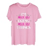 Damen I'm Laura Doing Laura Things Vornamen Spruch Geschenk T-Shirt