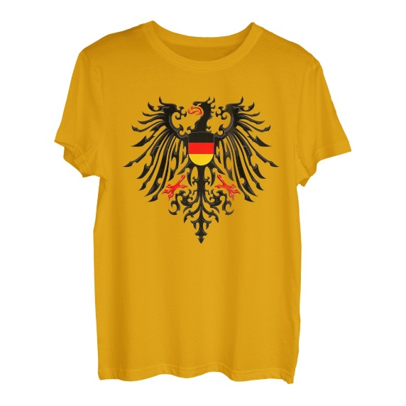 Traditionelle deutsche Nationalflagge mit Adler kaufen