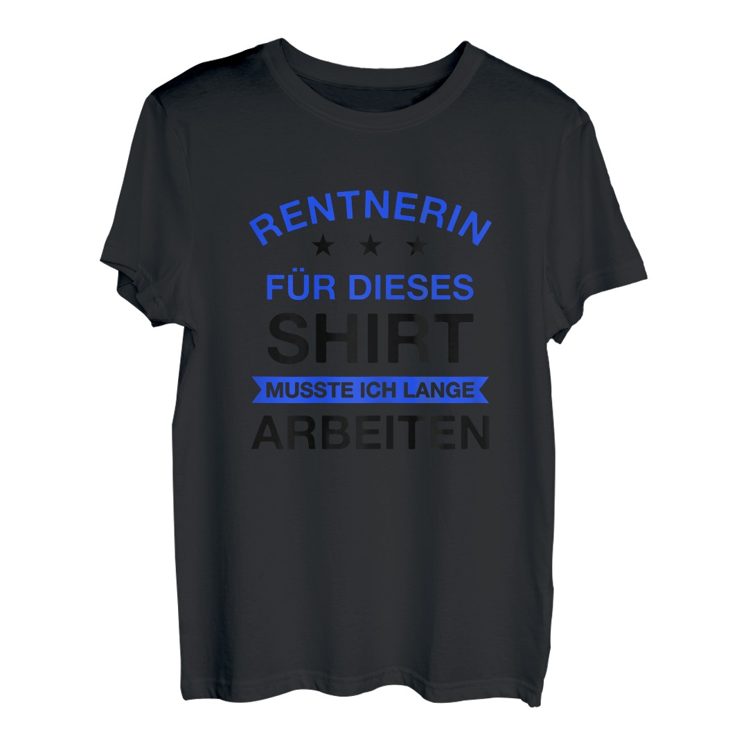 Damen Rentnerin Geschenk T-Shirt | Ruhestand Oma Mutter Geschenk