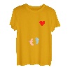 Damen Baby Bauch Mutter Baby Geburt Schwangerschaft Ankündigung T-Shirt