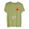 Damen Baby Bauch Mutter Baby Geburt Schwangerschaft Ankündigung T-Shirt