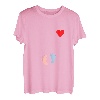 Damen Baby Bauch Mutter Baby Geburt Schwangerschaft Ankündigung T-Shirt