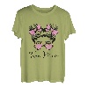 Süßer Muttertag 2023 Frauen Mama Oma Zitat I Zwillingsmutter T-Shirt