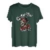 Damen Rockabilly Girl Vintage Retro Rock n Roll Tattoo Pin Up T-Shirt