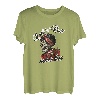 Damen Rockabilly Girl Vintage Retro Rock n Roll Tattoo Pin Up T-Shirt
