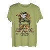 Seniorin 2023 Leopard Messy Bun Lady Abschlussmutter T-Shirt