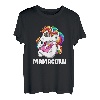 Damen Mutter-Tochter-Zwillinge Einhorn Mamacorn T-Shirt