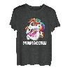 Damen Mutter-Tochter-Zwillinge Einhorn Mamacorn T-Shirt