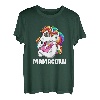 Damen Mutter-Tochter-Zwillinge Einhorn Mamacorn T-Shirt