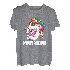 Damen Mutter-Tochter-Zwillinge Einhorn Mamacorn T-Shirt