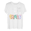 Wir sind nicht Step Wir sind nicht halb wir sind Familie T-Shirt