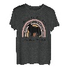 Das Leben ist besser Border Collie Rainbow Dog Mom T-Shirt