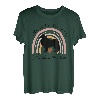 Das Leben ist besser Border Collie Rainbow Dog Mom T-Shirt