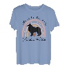 Das Leben ist besser Border Collie Rainbow Dog Mom T-Shirt