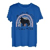 Das Leben ist besser Border Collie Rainbow Dog Mom T-Shirt