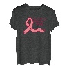 Damen Im Oktober tragen wir eine pinke Schleife für Brustkrebs-Bewusstsein für Frauen. T-Shirt