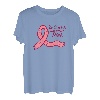 Damen Im Oktober tragen wir eine pinke Schleife für Brustkrebs-Bewusstsein für Frauen. T-Shirt