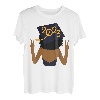 Abschlussklasse der Absolventen afrikanischer schwarzer Mädchen 2023 T-Shirt